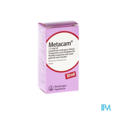 Metacam Susp Oral 1,5mg/1ml 10ml Honden