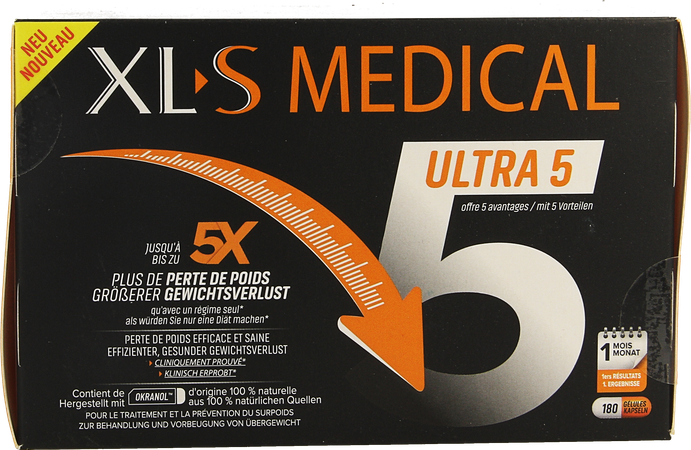 Xls Med. Ultra 5 Comp 180 1