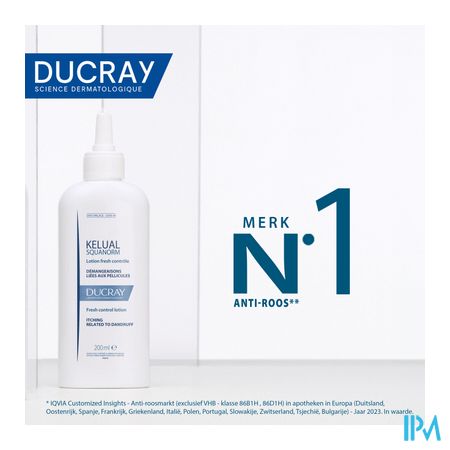 Ducray Kelual Squanorm Fresh Control Lotion 200ml 10