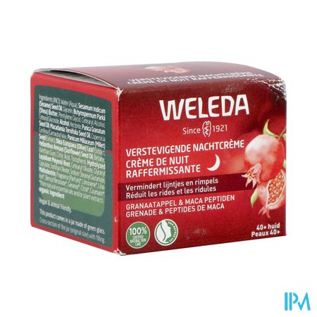 Weleda Granaatappel&maca Verstevig.nachtcreme 40ml