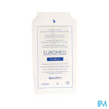 Euromed 8x15cm 1 Eilandpleister Adh Steriel