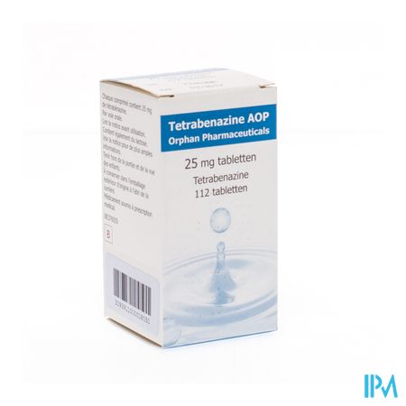 Tetrabenazine Comp 112 X 25mg Aop Orphan Pharmac.