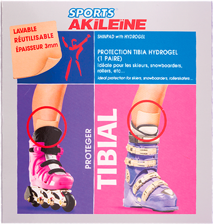 Akileine Sport Besch.scheenbeen Hydrogel Paar10360 2