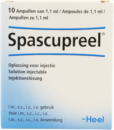 Spascupreel Heel Amp 10x1,1ml Heel 2