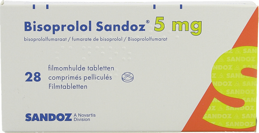 Bisoprolol Sandoz 5mg Tabl 28 X 5mg 4