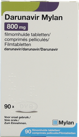 Darunavir Viatris 800mg Comp Pell 90 1