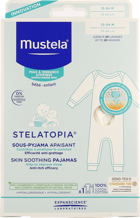 Mustela Pa Stelatopia Ondergoed Verzacht.t2 12-24m 3