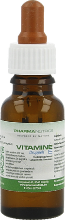 Vit E Druppels 20ml Pharmanutrics 3