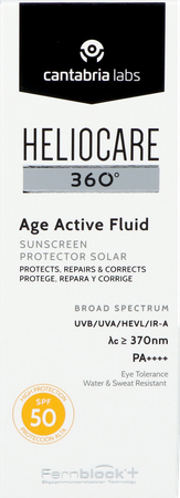 Heliocare 360° Age Active Fluid Ip50 Tube 50ml 1