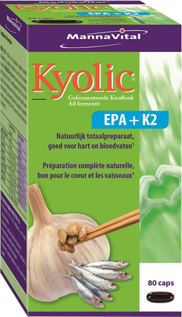 Mannavital Kyolic Epa+k2 Caps 80