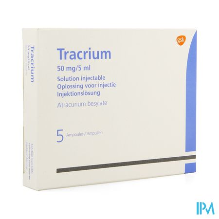 Tracrium 5 Amp 50mg 5ml