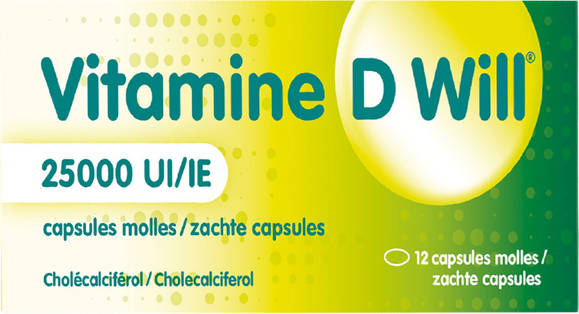 Vitamine D Will 25000ie Zachte Caps 12 2