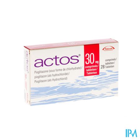 Actos 30mg Comp 28 X 30mg