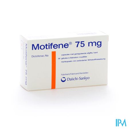 Motifene Caps 56 X 75mg