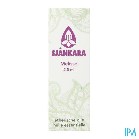 Sjankara Melisse 100% Ess. Olie Bio 2,5ml 3