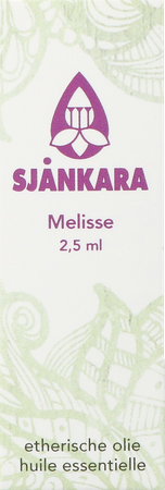 Sjankara Melisse 100% Ess. Olie Bio 2,5ml 3