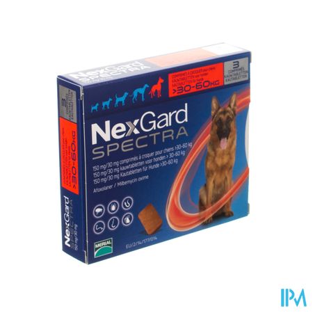 Nexgard Spectra 150mg/30mg Kauwtabl Hond 3