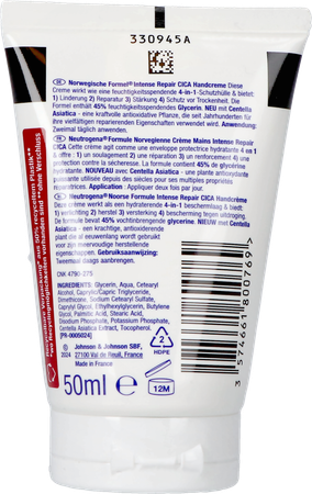 Neutrogena N/f Cica Handcreme 50ml 3