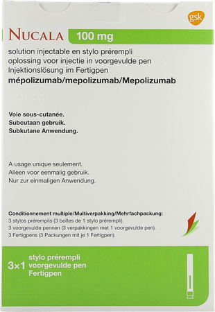 Nucala 100mg Sol Inj Stylo Prerempli 3 X 1ml 1