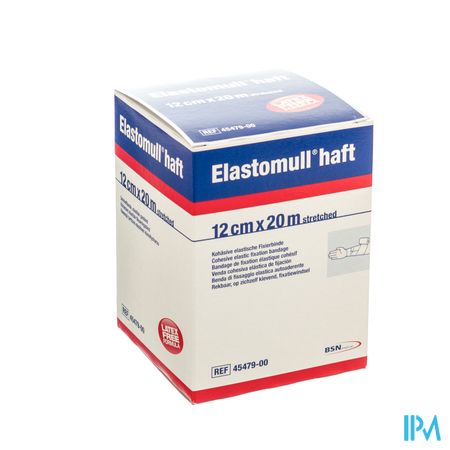 Elastomull Haft Latexvrij 12cmx20m 4547900