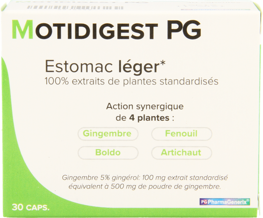 Motidigest Pg Pharmagenerix Caps 30 6