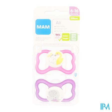 Mam Fopspeen Air +6m Meisje 1