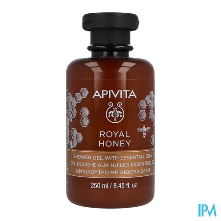 Apivita Royal Honey Shower Gel Ess. Oils 250ml 1