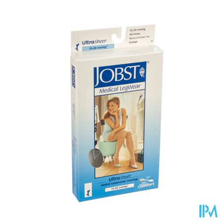 Jobst Ultrasheer Comf.k1 Kniekous Suntan M
