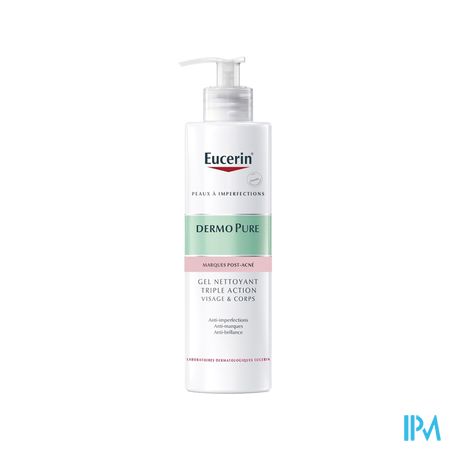 Eucerin Dermopure Gel Nett. Triple Action 400ml