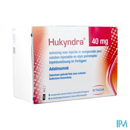 Hukyndra 40Mg/0,4Ml Voorgevulde Pen  6