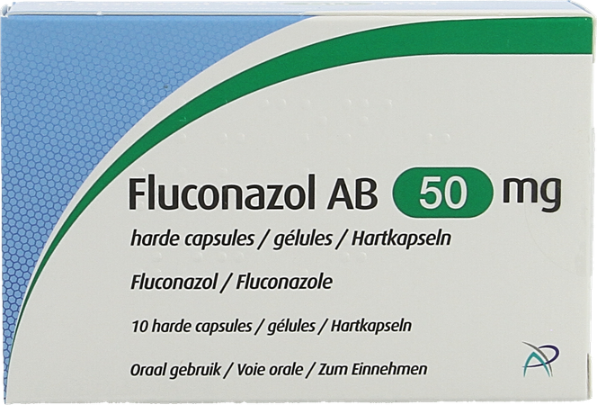 Fluconazol Ab 50mg Harde Caps 10 1