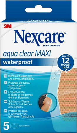 Nexcare 3m Aqua Clear Maxi Wtp 5 4