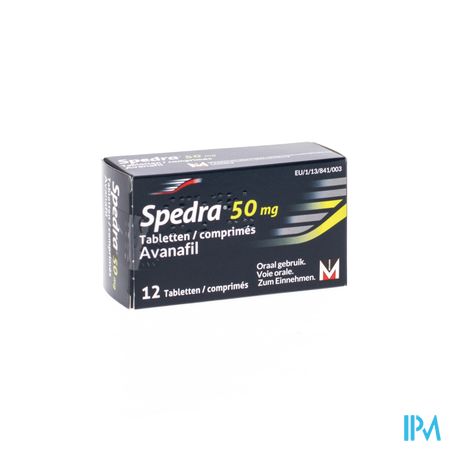 Spedra 50mg Tabl 12 X 50mg