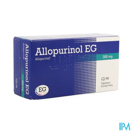 Allopurinol EG      Tabl 90 X 300Mg