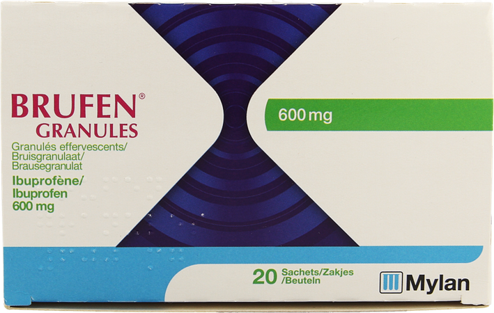 Brufen Gran 600mg Zakjes 20 X 600mg 3