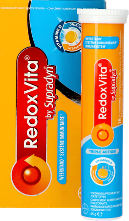 Redoxvita Triple Action Bruistabl 30 9
