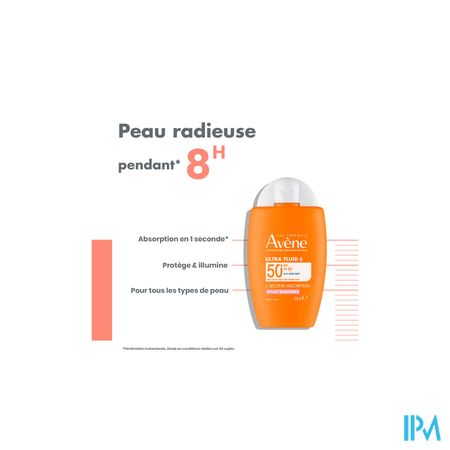 Avene Zon Spf50+ Ultra Fluid Eclat Radiance 50ml 16