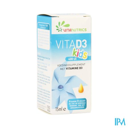 Vitad3 400ui Kids Vitanutrics Gutt 15ml