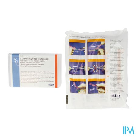 Alutard Sq Bee Susp Inj Instel. 4x5ml 1