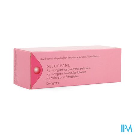 Desoceane 75mcg Filmomh Tabl 6 X 28