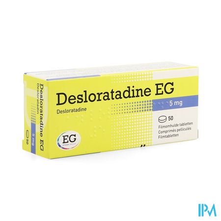 Desloratadine EG  5 Mg Filmomh Tabl  50 X  5 Mg