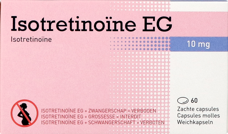 Isotretinoine EG 10 Mg Caps 60 X 10 Mg 1