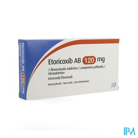 Etoricoxib Ab 120mg Comp Pell 7 X 120mg