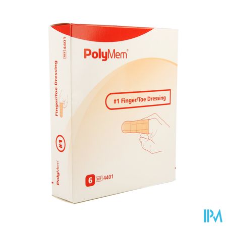 Polymem Vinger/teen Dressing Ring 4-8 6