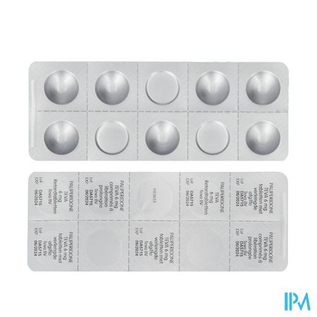 Paliperidone Teva 6mg Lib.prolongee Comp 112 X 6mg 2