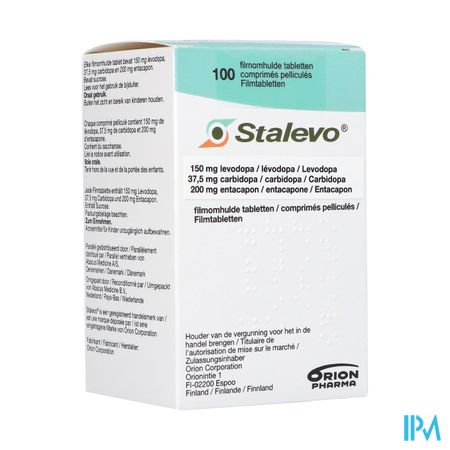 Stalevo 150mg/ 37,5mg/200mg Abacus Filmomh Tabl100