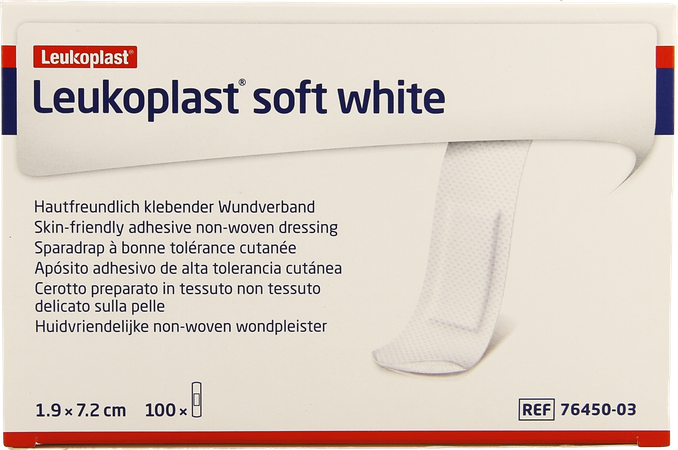 Leukoplast Soft White 19x72mm 100 1