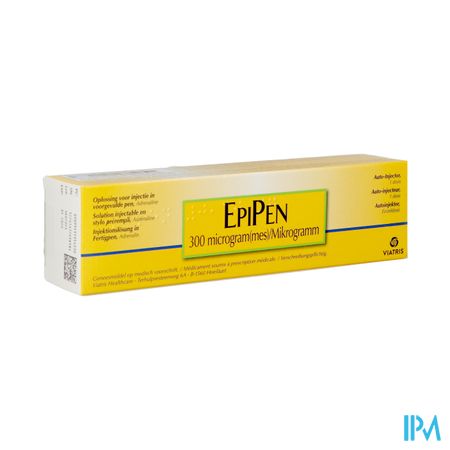 Epipen 0,30mg Patroon 0,3ml Sol Inj 1mg/ml