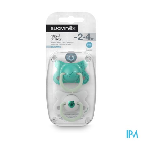 Suavinex Basic Speen Silic.phys.2-4m N&d Bear Gr