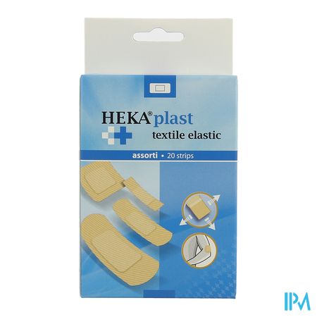 Heka Otc Sparadrap Textile Assortiment 20 1